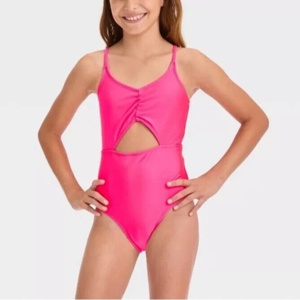 art class Kids Pink One Piece Swimsuit